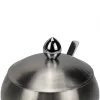 304 stainless steel three-flavor seasoning box, seasoning rack, household seasoning jar, monosodium glutamate and chicken essence jar, enlarged and thickened details Picture